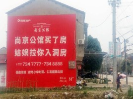 三门峡墙体广告在乡镇、农村市场的媒体优势