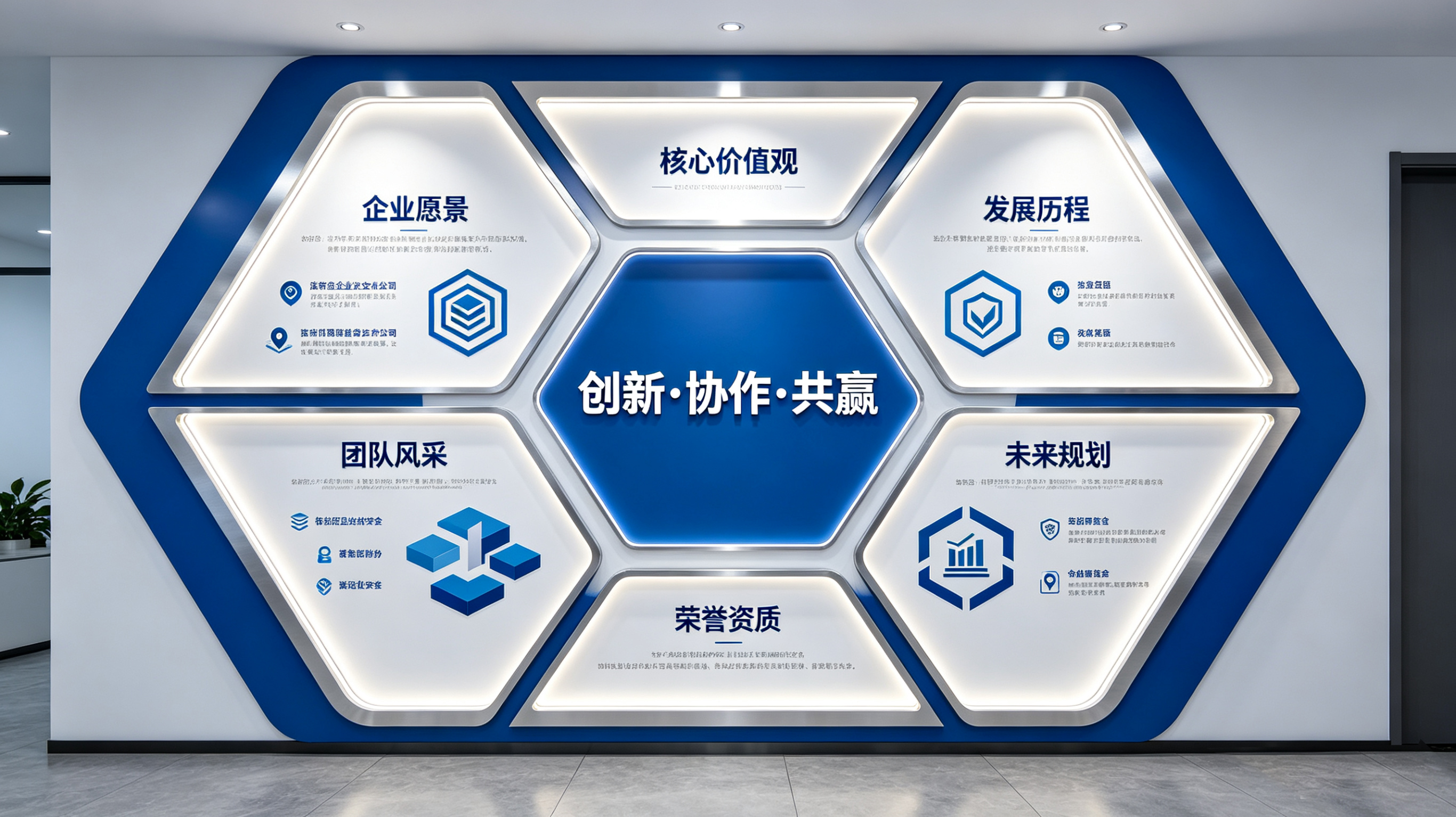 三门峡企业文化墙六边形避坑指南（新手常犯5个错误）
